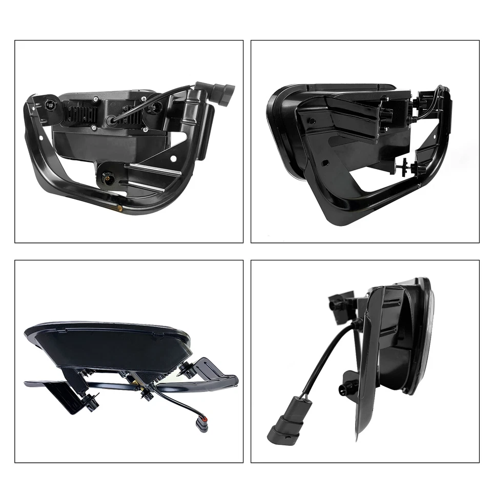 Luces antiniebla LED luces de parachoques delanteras para Dodge Ram 1500 2500 3500 2009-2018 Foto 3 de 4