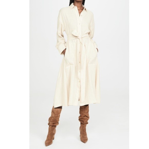 knee length dresses for ladies A.L.C. Darcy Midi Dress