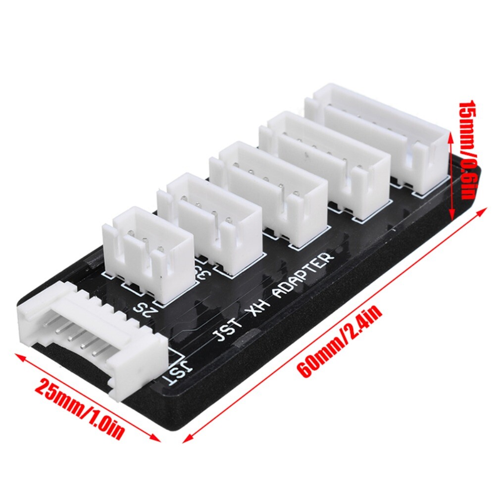 Carte De Charge équilibrage Pour Batteries LiPo – Connexion Parallèle Avec Adaptateur JST XH