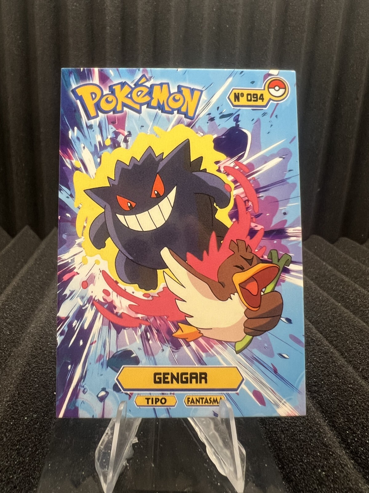 Gengar 94 & Farfetch'd Pokemon Card NM Top Pokedex Database 2024