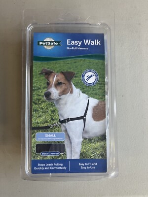 PetSafe Easy Walk No-Pull Dog Harness Black/charcoal Size Small