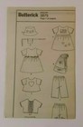 BUTTERICK #3875 18" DOLL CLOTHES TOP PANTS SKIRT SHORT HAT DRESS VEIL PATTERN UC — photo 3