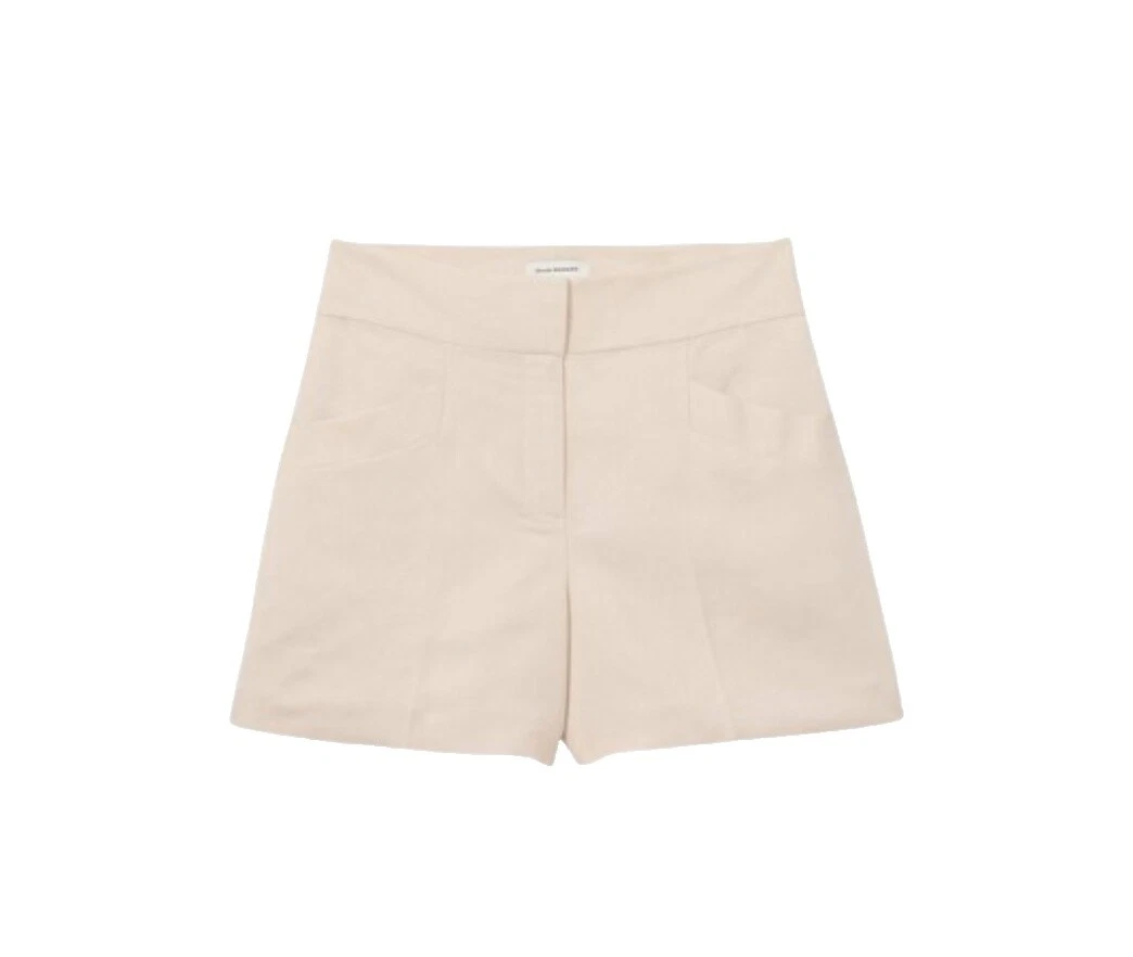 Pantalones cortos Club Monaco Mezcla de lino para mujer