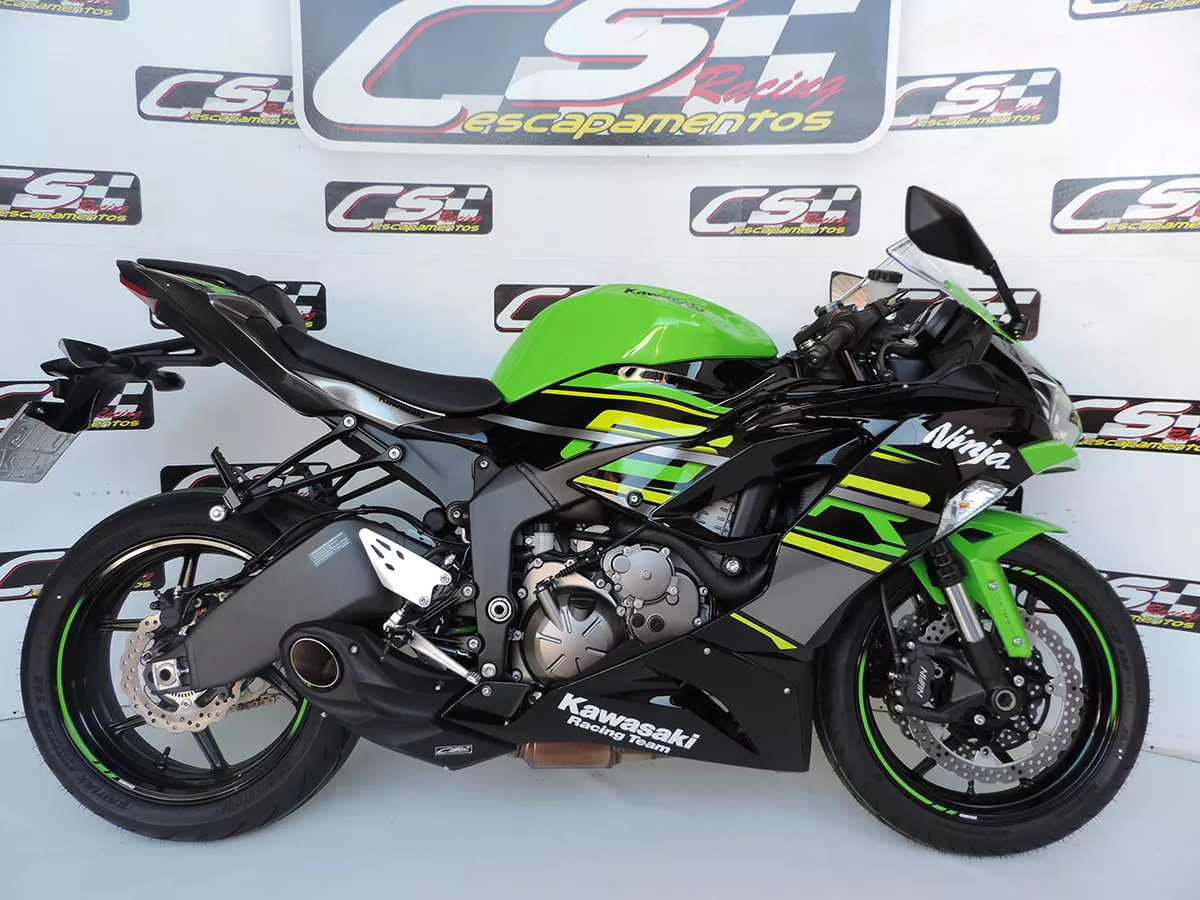 2019 23 Kawasaki ZX 6R Ninja ZX636 CS Racing Slip on Exhaust