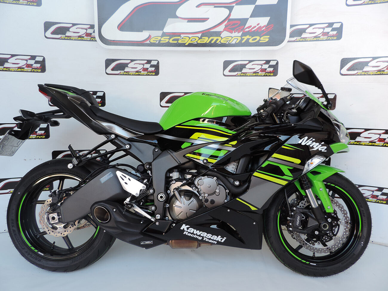 2019-23 Kawasaki ZX-6R Ninja ZX636 CS Racing Slip-on Exhaust 