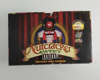 M&M'S Limited Edition Holiday Chocolate Candy Dispenser Nutcracker M&M'S Limited Edition Holiday Chocolate Candy Dispenser Nutcracker
