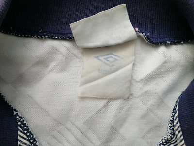 Maillot Vintage Angleterre 1990-1992 Umbro – Taille L – Home – Blanc