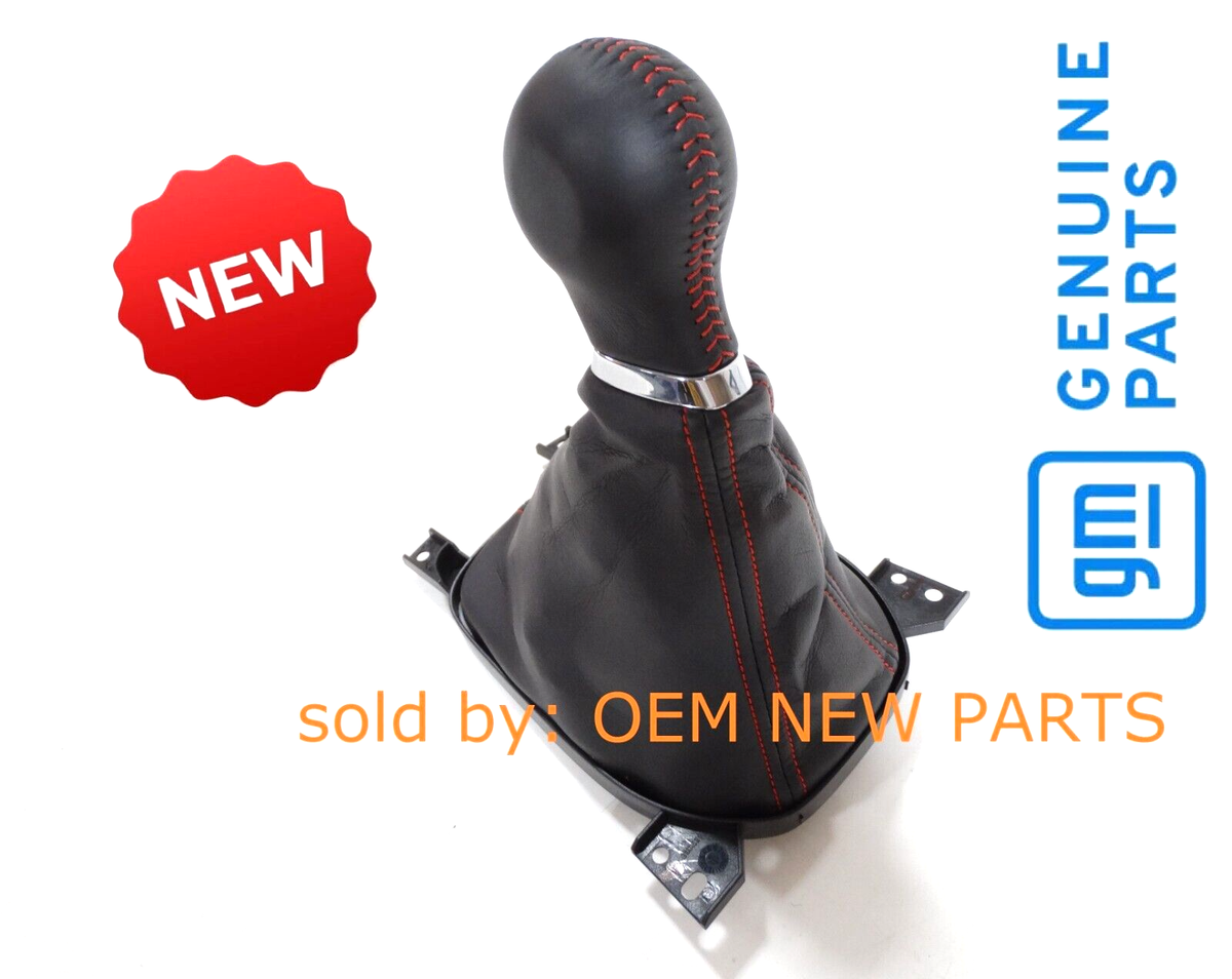 2010-2015 Camaro Genuine OEM GM Leather Manual Shift Boot & Knob