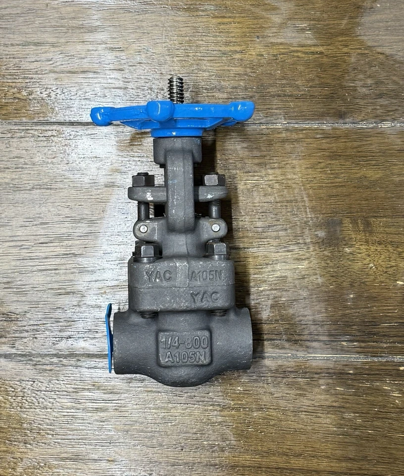 LOT of 12Ohio Valve Company 1/4" 800 Class GA800TE Gate Valve Threaded A105N-NEW - Image 2 of 4