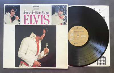 LP Elvis Presley - Love Letters - US RCA shrink