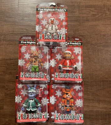 FNAF Christmas Holiday Collection Complete Set 5