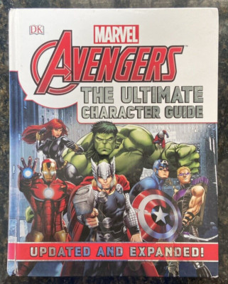 Marvel Avengers Ultimate Character Guide Encyclopedia Graphic Hardback Book