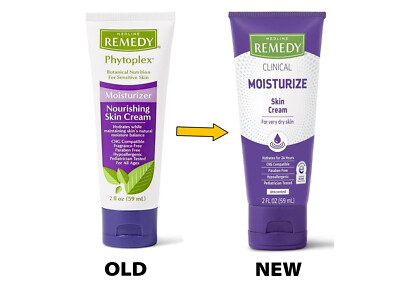 Medline Remedy Moisturize Skin Cream Hypoallergenic Unscented 2oz -MSC0924002UNS