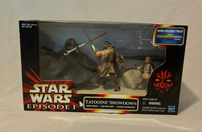 Tatooine Showdown Star Wars Episode 1 1999 Hasbro Action Figure Set NEW SEALED