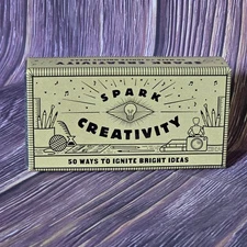 Spark Creativity: 50 Ways to Ignite Bright Ideas Brand New Sealed Self-Help