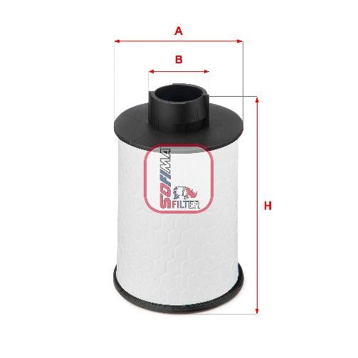 Kraftstofffilter FüR Chevrolet Captiva C100 C140 2.0 06 Bis 26 Sofima LLW 818012-image