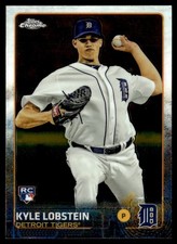 2015 Topps Chrome Kyle Lobstein Rookie Detroit Tigers #159