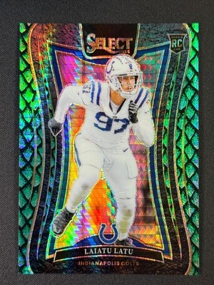 Laiatu Latu 2024 RC Suite Level Dragon Scale Prizm 68/81 Panini Select FB #341