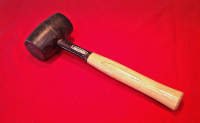 #ad Vintage CRAFTSMAN CROWN LOGO No. 2 Rubber Hammer Mallet Made in USA $24.00