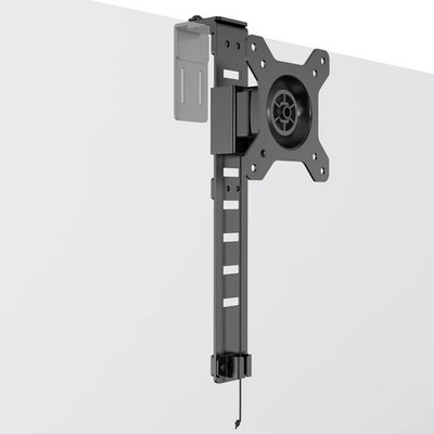 Cubicle Monitor Mount Height Adjustable Hanging Hanger VESA 75x75 100x100