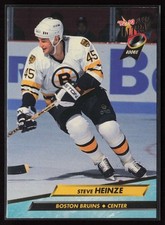 1992-93 Fleer Ultra #3 Steve Heinze Boston Bruins NM