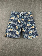 St. John's Bay Mens Floral Print Swim Trunks Size M