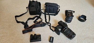 Sony Alpha A55V + Tele Sigma 18-200 Neuwertiger Zustand!!
