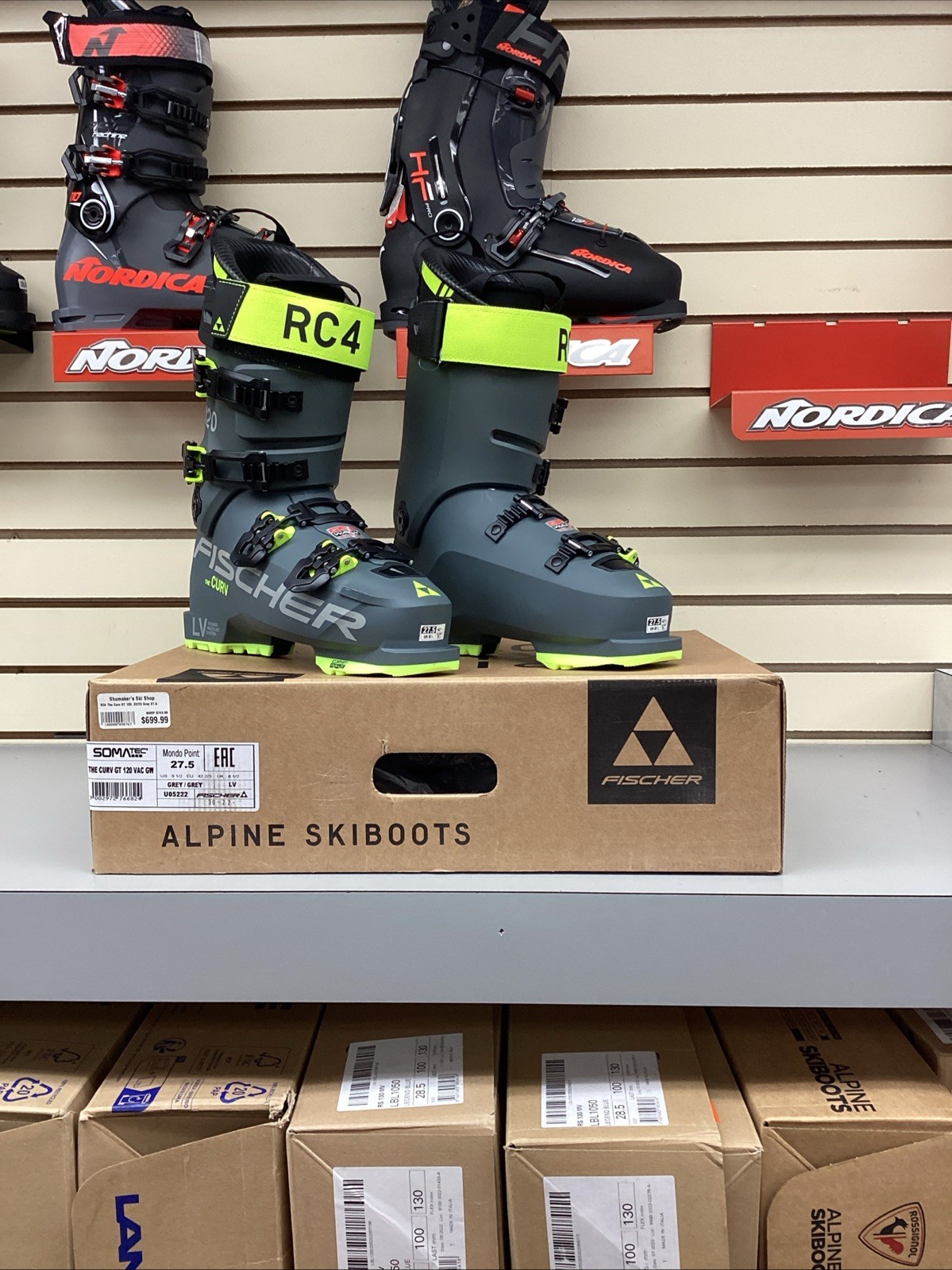 SALOMON Fischer The Curv GT 120 VAC GW 22 23 LV27.5