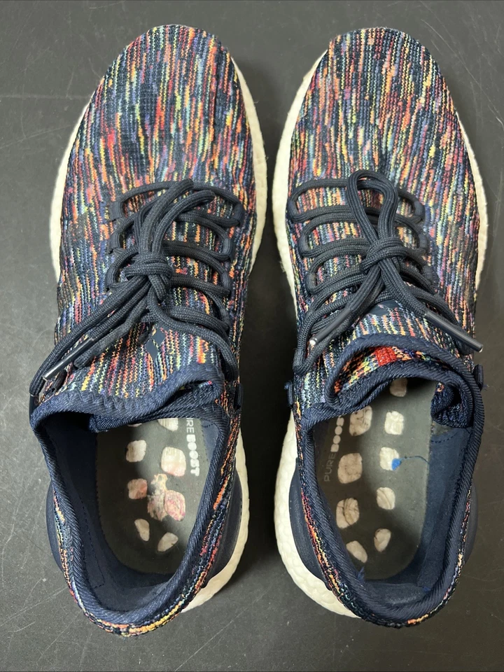 Adidas Pureboost Collegiate Navy Core 2018 Men's Size 11 Running Shoes CM8305 - Image 4 of 4