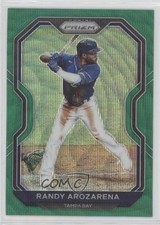 2021 Panini Prizm Green Wave Prizm Randy Arozarena #1 uq5