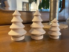 Wooden Tree Pack   Waldorf Toy Trees for Brio Trains, Nature Play, and Montessor