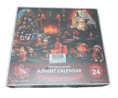 The Jigsaw Puzzle  ADVENT CALENDAR  Christmas  Christmas Day 1008 pcs 27.5'' X 19