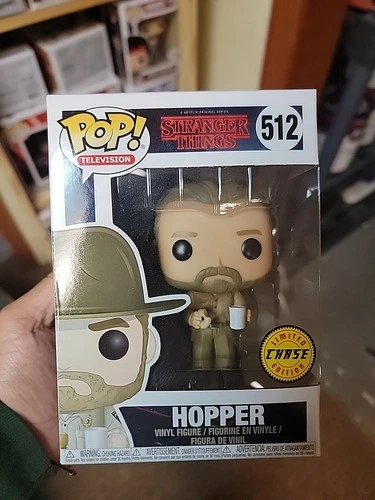 Funko Pop! Television Stranger Things Hopper #512 Limited Chase