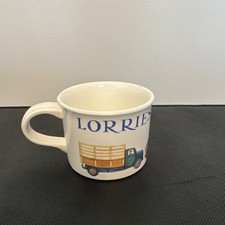 Emma Bridgewater Lorries & Diggers Melamine Cup/Mug Collectible 
