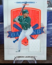 #20 Ramon Laureano 2021 Panini Chronicles - America's Pastime Swatches