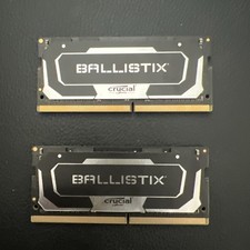 Crucial 32GB DDR4-2666 SO-DIMM Laptop RAM 2x16GB Ballistix