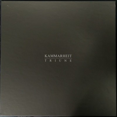 KAMMARHEIT - TRIUNE - sleep well hidden starwheel 3 LP Box Vinyl Cyclic Law