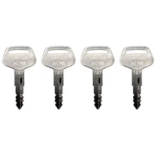 4PK 787 Key for Komatsu Heavy Equipment Excavator Dozer Loader Backhoe Starter