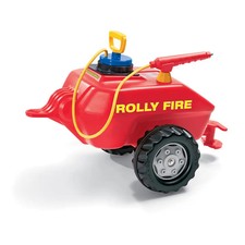 rollyFire mit Spritze und Pumpe Tretauto rot