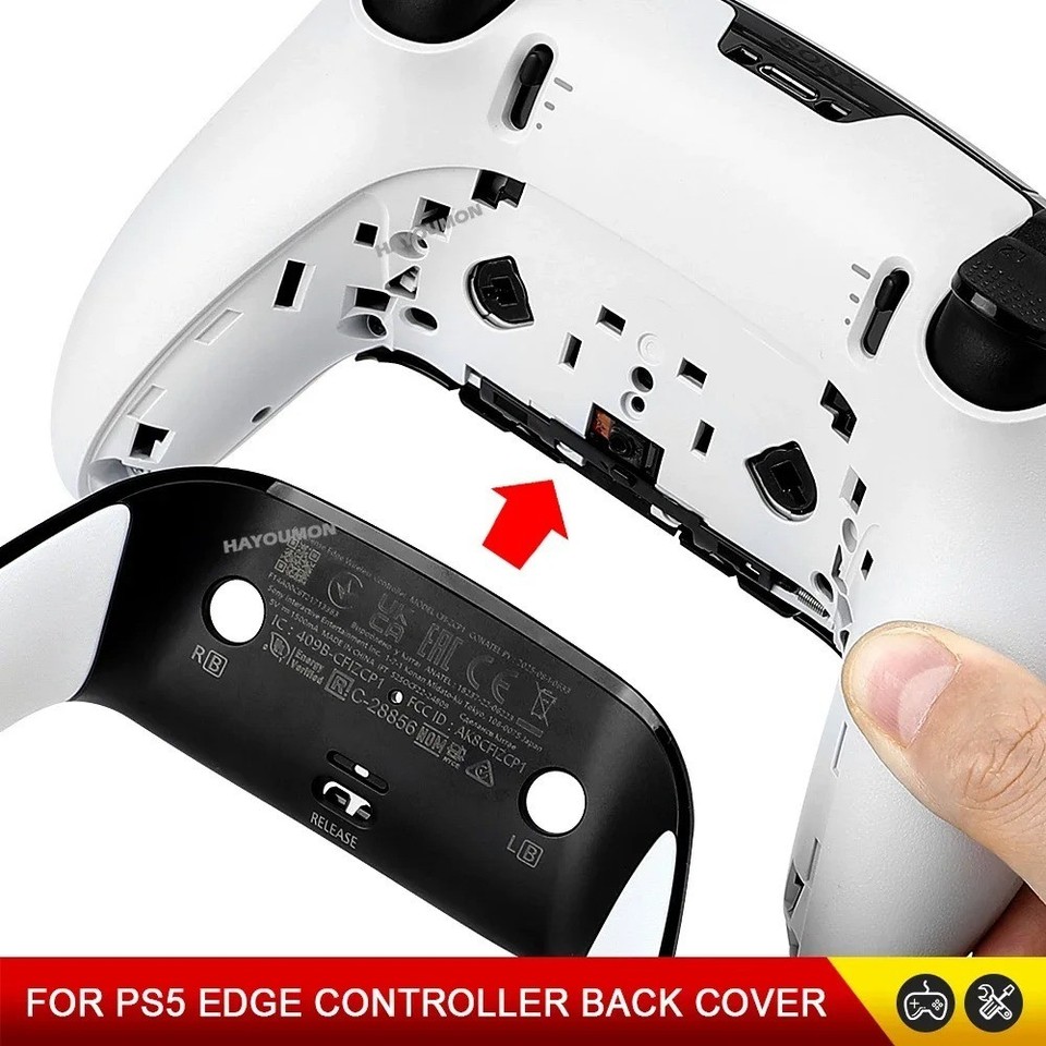 PS5 Edge Back Shell Cover Replacement Anti-Slip Housing Case DualSense ...