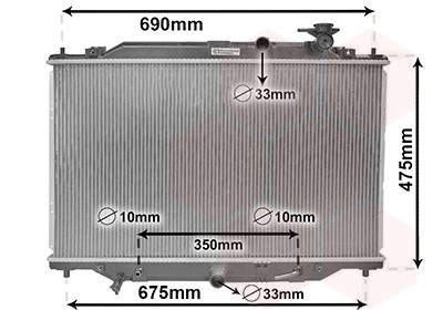 KüHler WasserküHler MotorküHler Passend FüR Mazda CX-5 KE GH 2.2 D-image