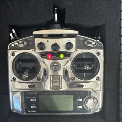 #ad #ad Futaba Computerized Helicopter System Remote ONLY Turns On Perfect $80.00