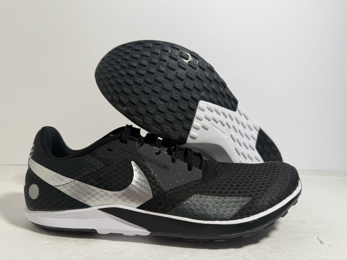 Nike Zoom Rival Waffle Men's Size 4 Road Racing Shoes Black Track