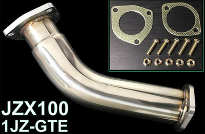 Mark II Tourer V JZX100/1JZ-GTE Catalytic Converter Straight Pipe JDM SUS304