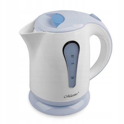 Wasserkocher Maestro 1L 1000W kabellos blau MR028