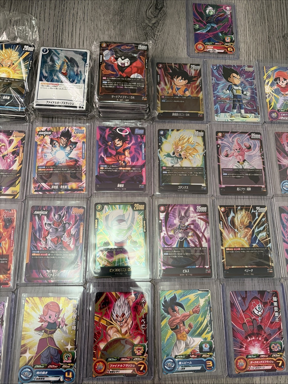 Dragon Ball Z Trading Cards Rares and Foils Bundle Job Lot view 3