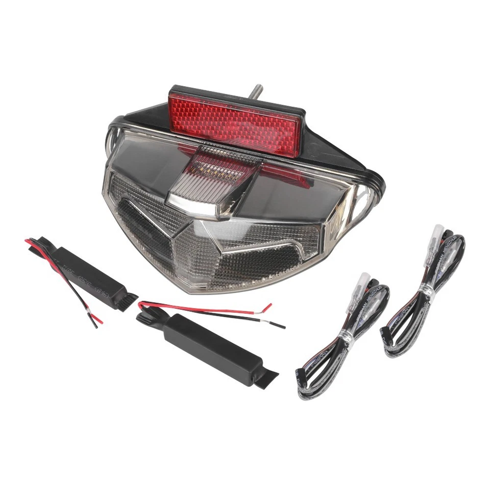 Luz de freno integrada lámpara trasera LED para BMW R1200GS G650GS F650GS F800GT/R Foto 3 de 4