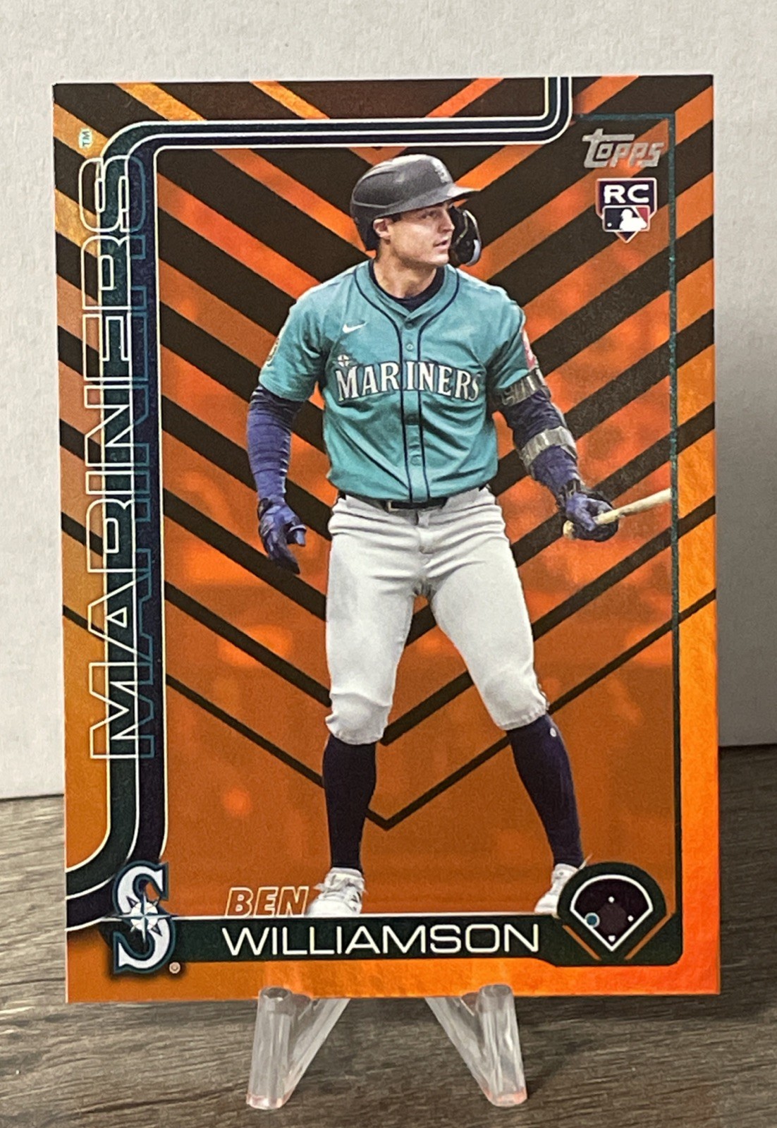 2025 Topps Update Series - Ben Williamson #US130 Holiday Parallel RC