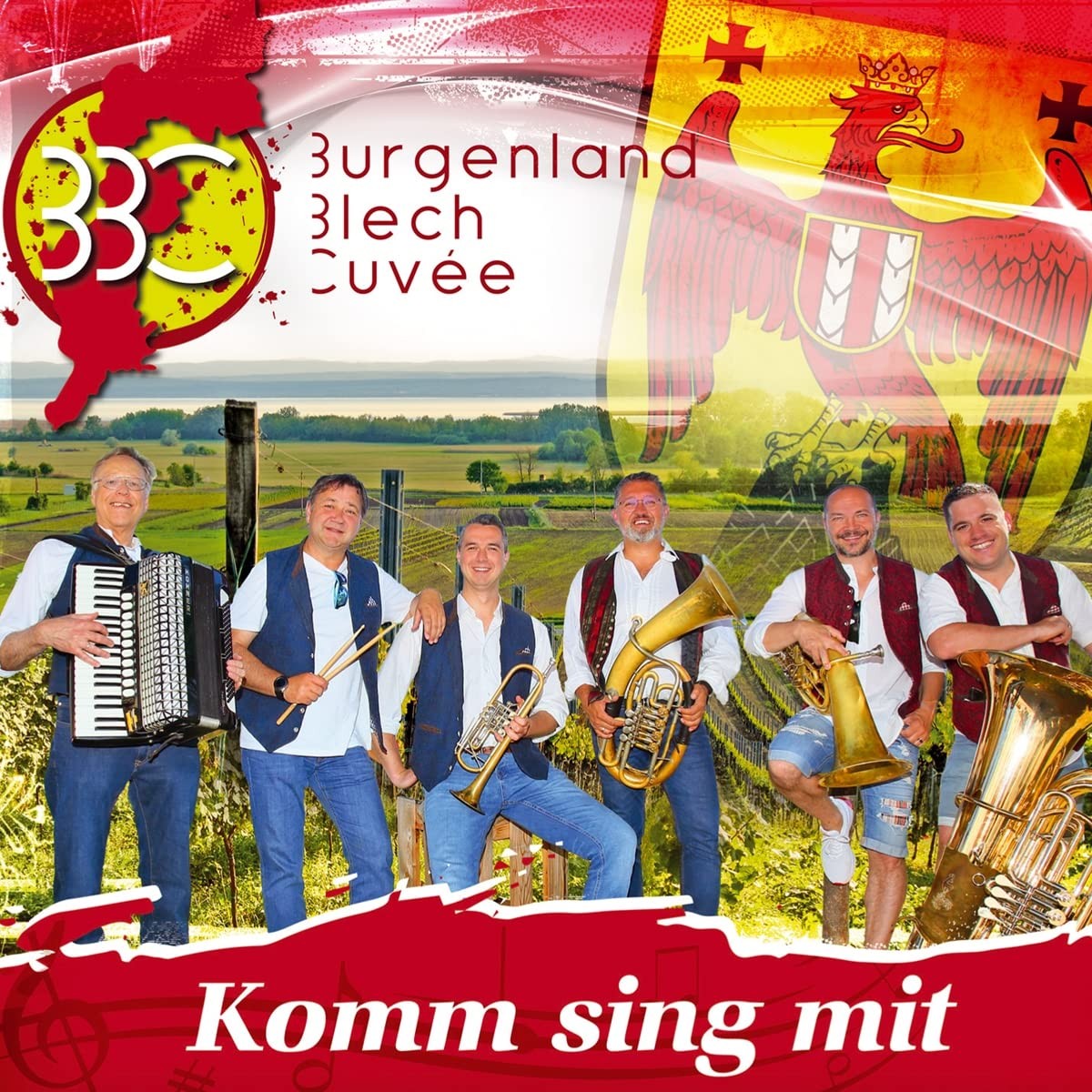 BBC Burgenland Blech Cuvée Komm Sing mit (CD)
