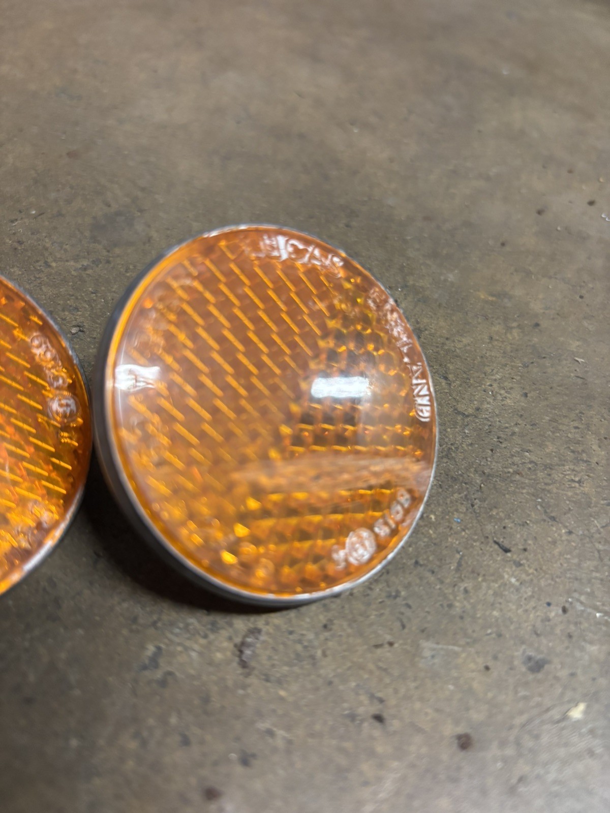 1978 Motobecane Moped 50V Mobylette Reflectors   